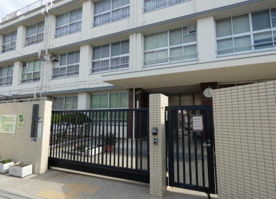 大阪市東住吉区矢田4丁目　古家付土地 小学校