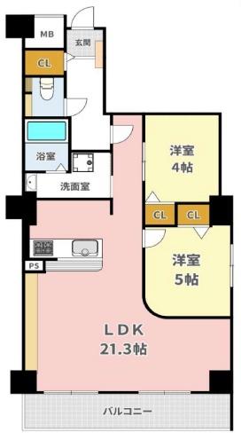 ドルミ新淀川15番館 間取図・土地図
