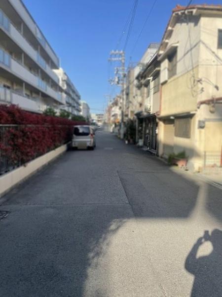大阪市此花区春日出中1丁目　中古テラスハウス 現地写真（前面道路含む現地写真）