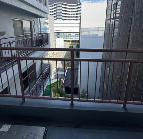 大手前ストークマンション 現地写真（バルコニー）