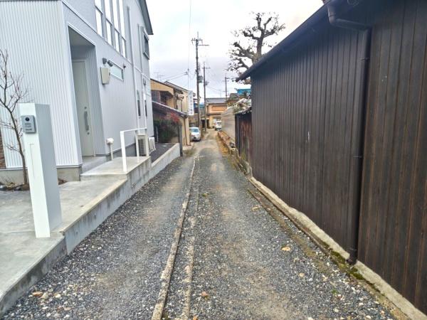 京都市北区鷹峯黒門町　中古戸建 現地写真（前面道路含む現地写真）