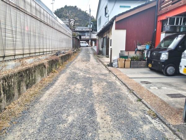 京都市北区鷹峯黒門町　中古戸建 現地写真（前面道路含む現地写真）
