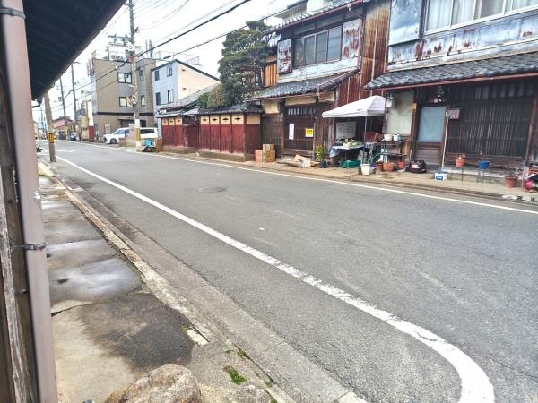 京都市北区鷹峯黒門町　中古戸建 現地写真（前面道路含む現地写真）