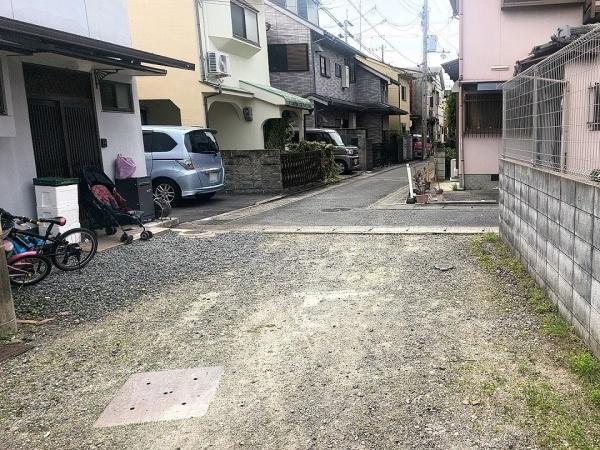京都市右京区鳴滝蓮花寺町　中古戸建 現地写真（前面道路含む現地写真）