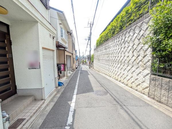 京都市左京区岡崎東福ノ川町　中古戸建 現地写真（前面道路含む現地写真）