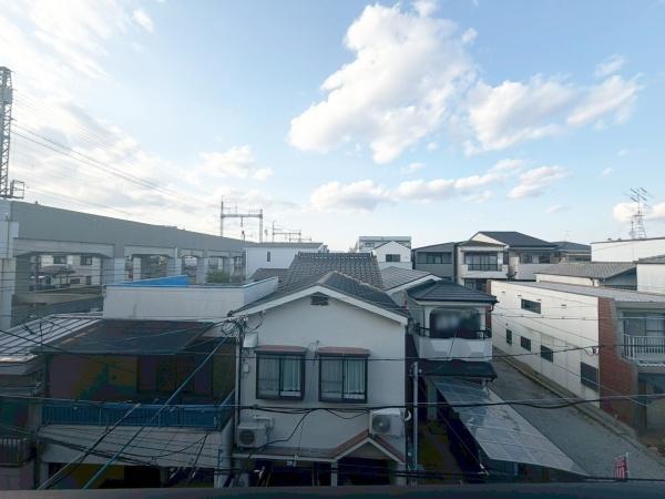 大阪府大阪市東住吉区湯里４丁目 眺望写真