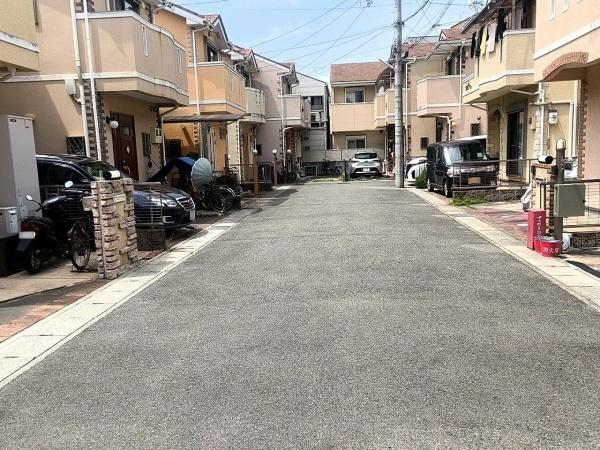 京都市右京区嵯峨中又町　中古戸建 現地写真（前面道路含む現地写真）