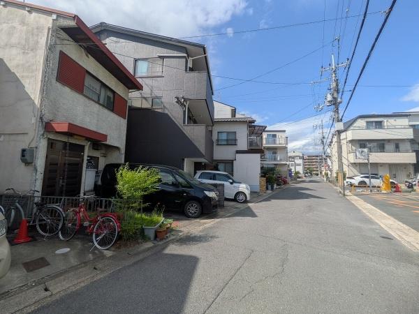 京都市左京区一乗寺東杉ノ宮町　古家付売土地 現地写真（前面道路含む現地写真）