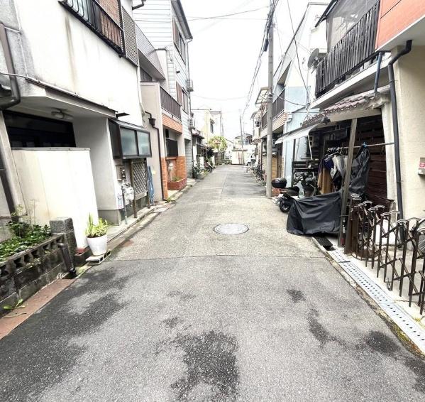 松原市河合3丁目　中古テラスハウス 現地写真（前面道路含む現地写真）