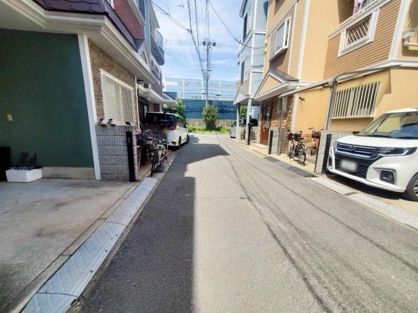 大阪市住之江区泉1丁目　中古戸建 現地写真（前面道路含む現地写真）