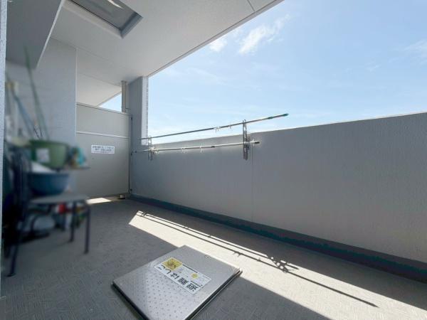 エスリード北田辺第3 現地写真（バルコニー）