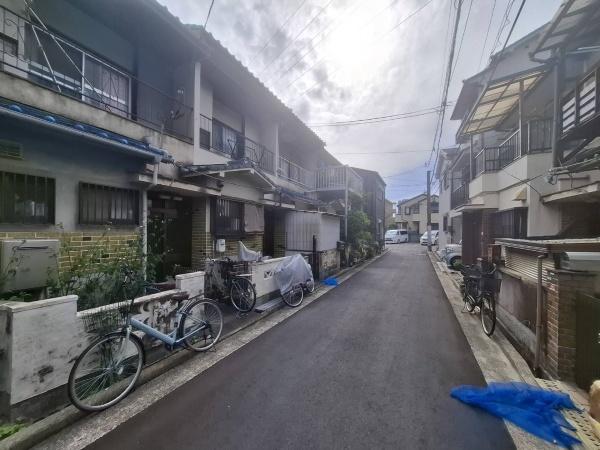 堺市北区大豆塚町2丁　中古戸建 現地写真（前面道路含む現地写真）