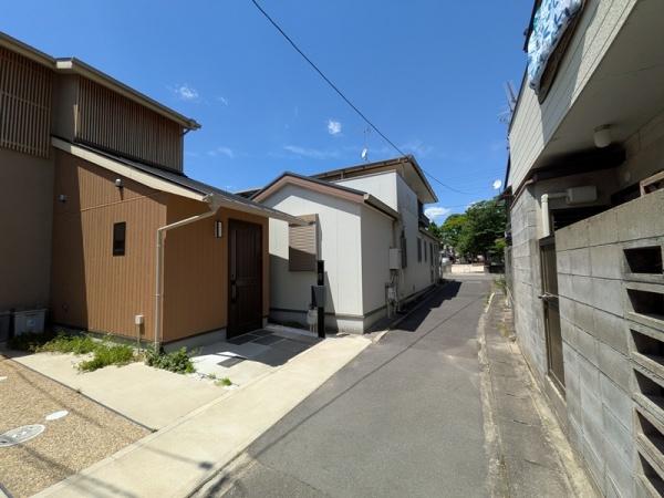 京都市左京区浄土寺上南田町　中古戸建 現地写真（前面道路含む現地写真）