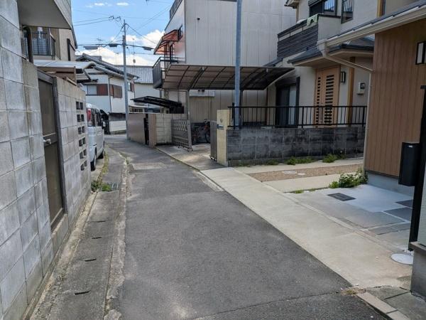 京都市左京区浄土寺上南田町　中古戸建 現地写真（前面道路含む現地写真）