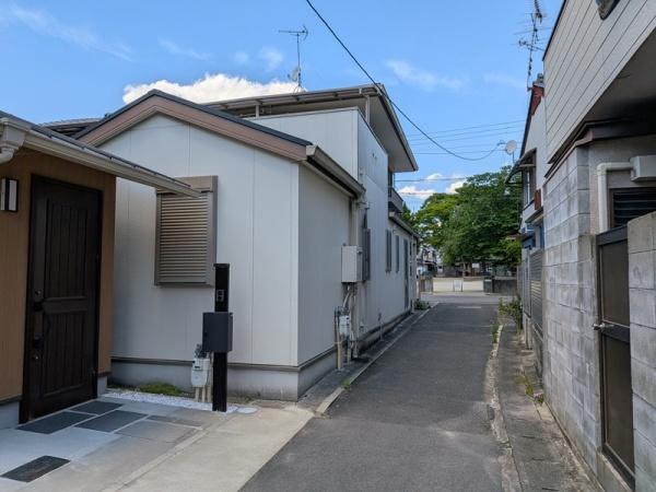 京都市左京区浄土寺上南田町　中古戸建 現地写真（前面道路含む現地写真）