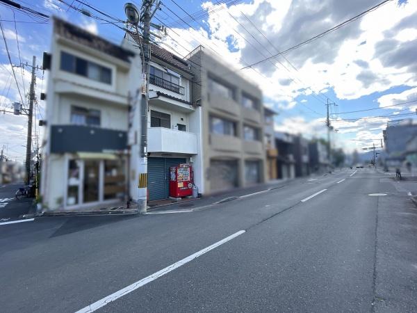 京都市中京区壬生上大竹町　中古テラスハウス 現地写真（前面道路含む現地写真）