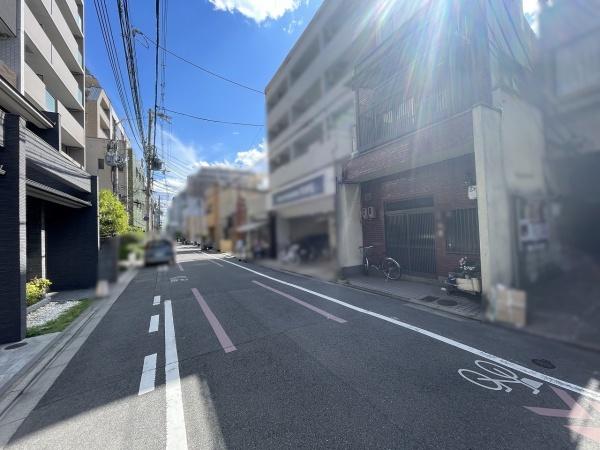 京都市中京区堺町通二条下る杉屋町　古家付売土地 現地写真（前面道路含む現地写真）