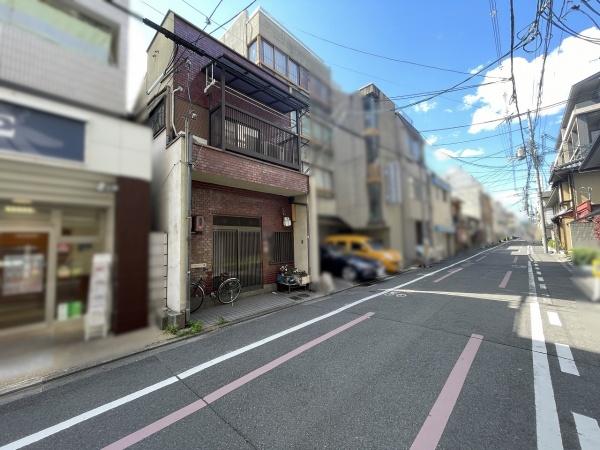 京都市中京区堺町通二条下る杉屋町　古家付売土地 現地写真（前面道路含む現地写真）