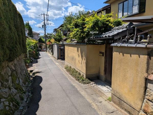 京都市左京区浄土寺南田町　中古戸建 現地写真（前面道路含む現地写真）