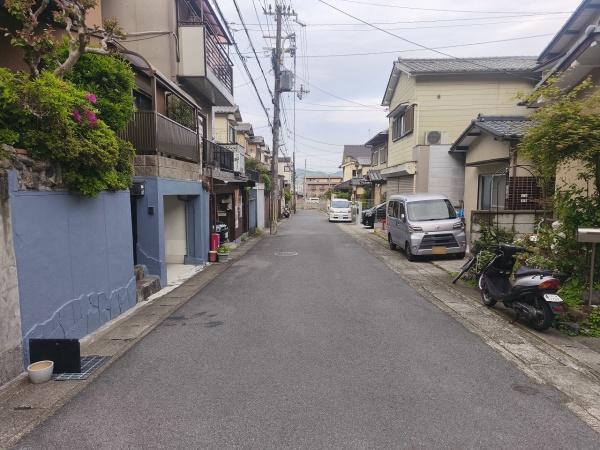 京都市山科区上花山桜谷　中古戸建 現地写真（前面道路含む現地写真）