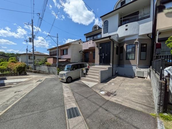 京都市左京区鹿ケ谷桜谷町　中古戸建 現地写真（前面道路含む現地写真）
