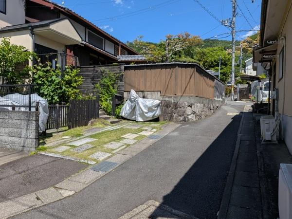 京都市左京区鹿ケ谷桜谷町　中古戸建 現地写真（前面道路含む現地写真）