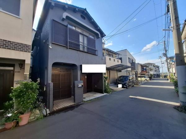 松原市西野々2丁目　中古戸建 現地写真（前面道路含む現地写真）