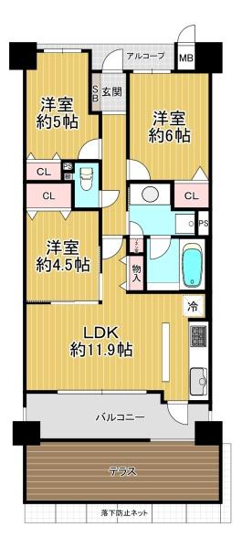 大阪府大阪市住吉区我孫子東２丁目 間取図・土地図