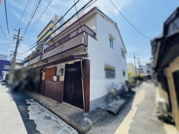 大阪市生野区桃谷2丁目　中古テラスハウス 現地写真（前面道路含む現地写真）