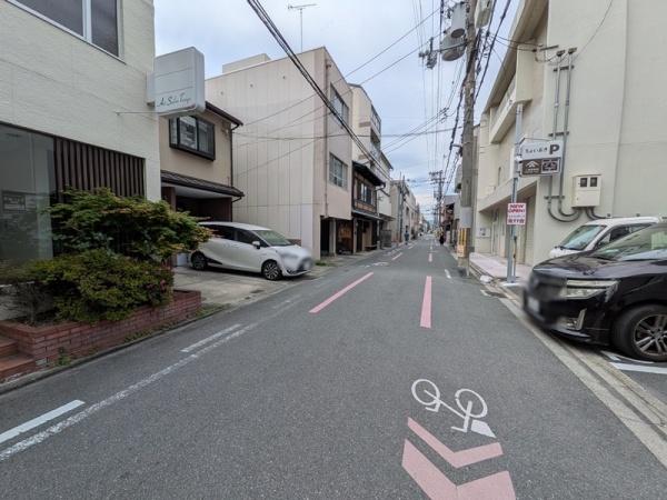 京都市中京区橘柳町　中古戸建 現地写真（前面道路含む現地写真）
