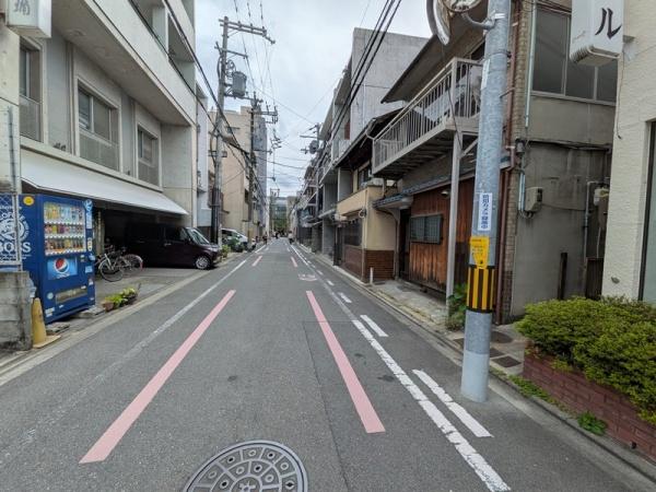 京都市中京区橘柳町　中古戸建 現地写真（前面道路含む現地写真）