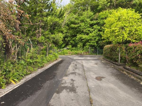 滋賀県高島市マキノ町西浜　建築条件無売土地 現地写真（前面道路含む現地写真）
