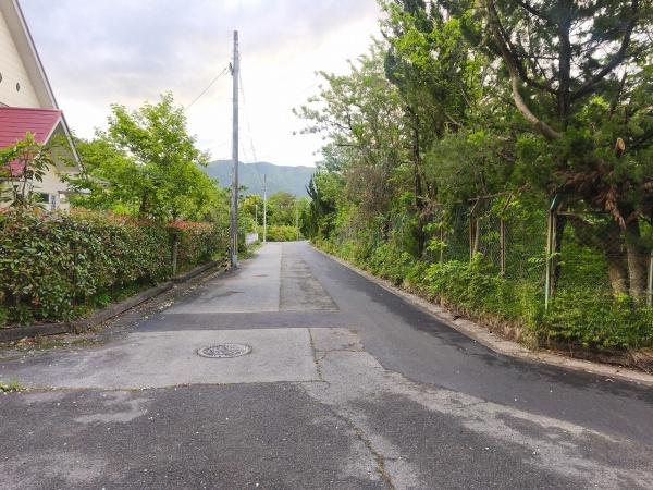 滋賀県高島市マキノ町西浜　建築条件無売土地 現地写真（前面道路含む現地写真）