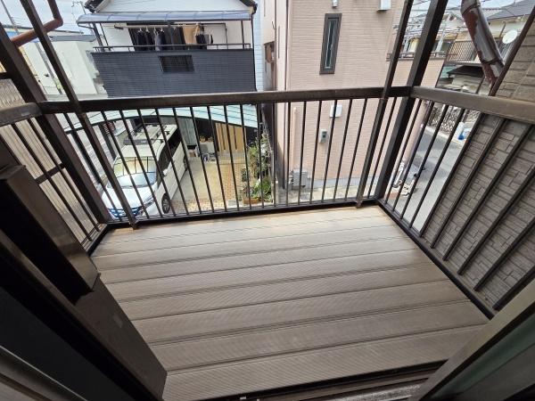堺市北区野遠町　中古戸建 現地写真（バルコニー）