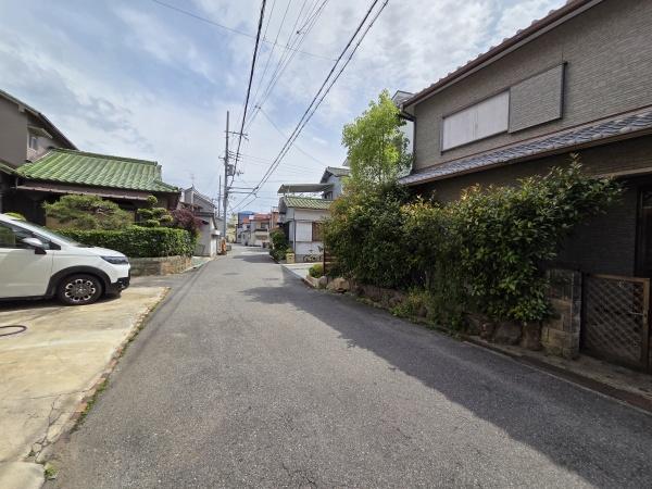 堺市北区野遠町　中古戸建 現地写真（前面道路含む現地写真）