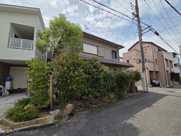 堺市北区野遠町　中古戸建 現地写真（前面道路含む現地写真）