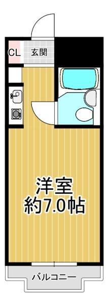 エステ・ハイツ塚本 間取図・土地図