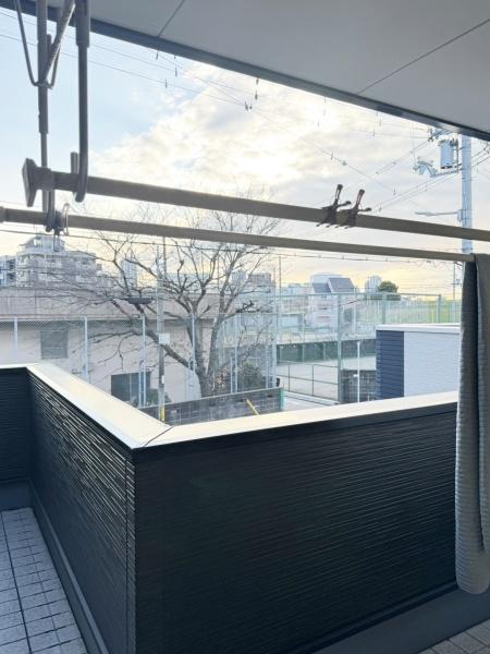 大阪市都島区毛馬町4丁目　中古戸建 現地写真（バルコニー）