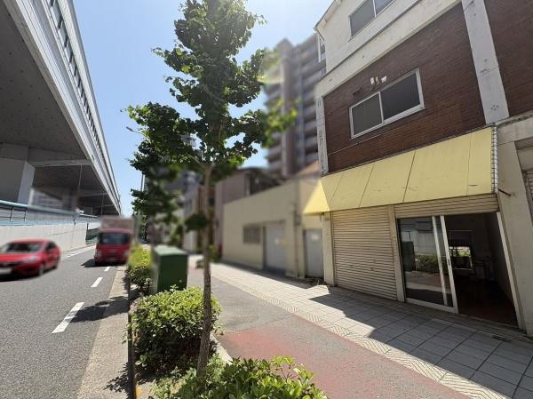 大阪市東成区中本2丁目　古家付売土地 現地写真（前面道路含む現地写真）