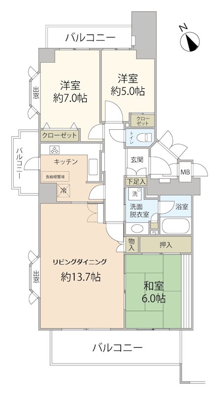 宮城県仙台市泉区桂１丁目 間取図・土地図