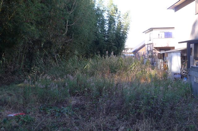 つくば市大曽根　土地 現地写真