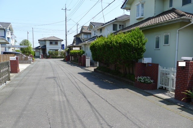 取手市桜が丘２丁目　OC戸建 現地写真（前面道路含む現地写真）