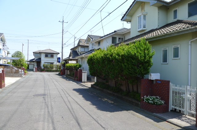 取手市桜が丘２丁目　OC戸建 現地写真（前面道路含む現地写真）