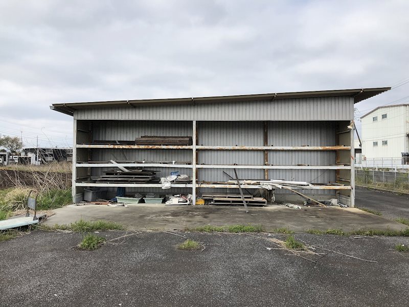 つくば市大角豆　売工場 現地写真