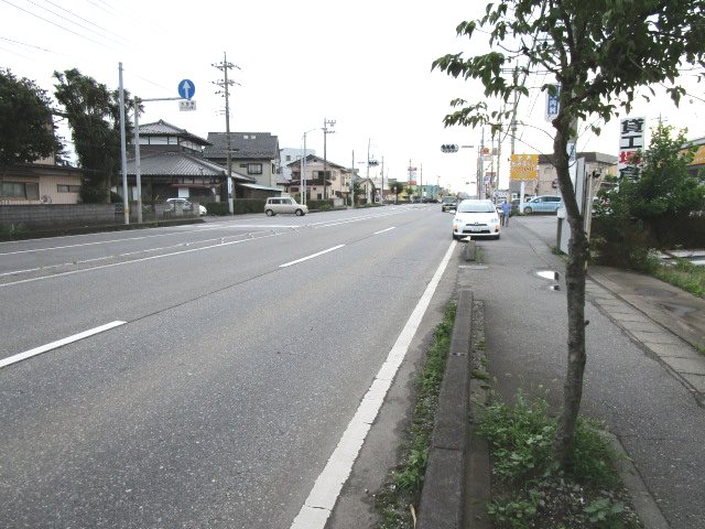 土浦市右籾　売作業場 現地写真（前面道路含む現地写真）