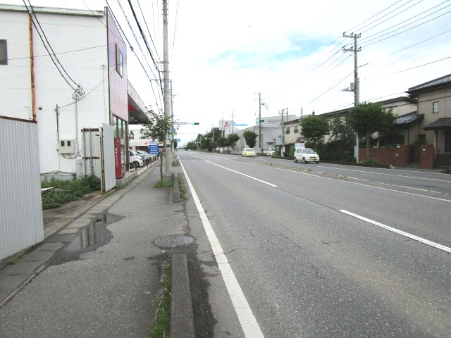 土浦市右籾　売作業場 現地写真（前面道路含む現地写真）