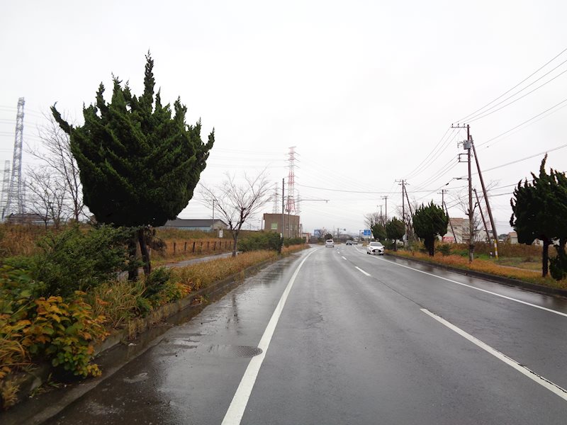 神栖市鰐川　土地 現地写真（前面道路含む現地写真）