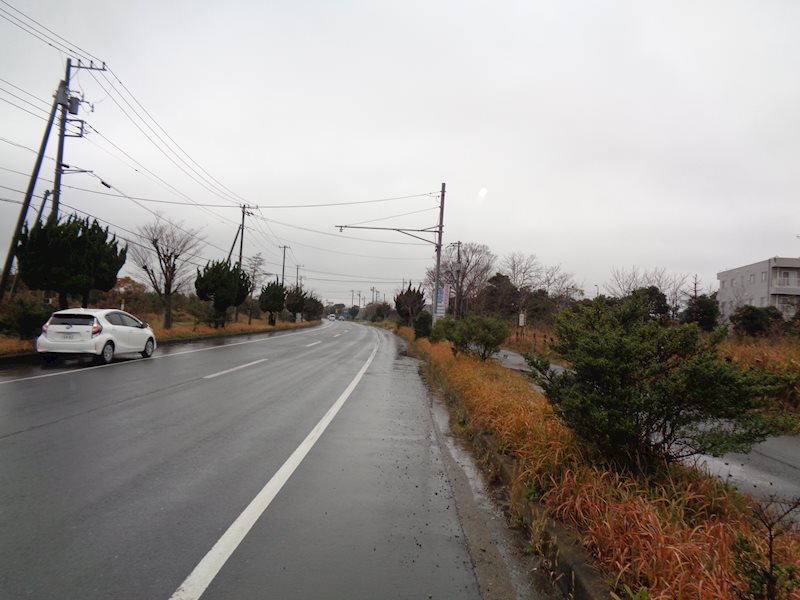 神栖市鰐川　土地 現地写真（前面道路含む現地写真）