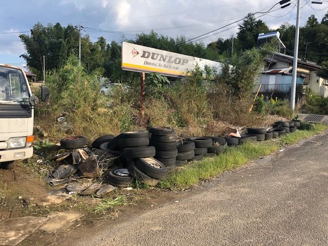 牛久市上太田町　土地 現地写真（前面道路含む現地写真）