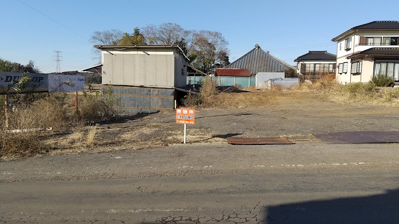 牛久市上太田町　土地 現地写真（その他）